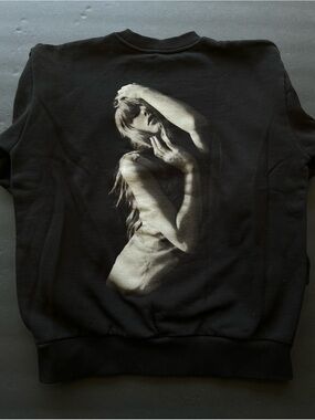 Taylor Swift Official Fan Merch The Tortured Poets Department Heavy Sweatshirt M